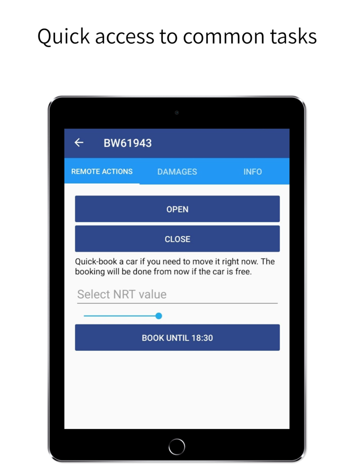 Car helper field app
