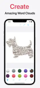 Shapego - Word Cloud Creator screenshot #1 for iPhone