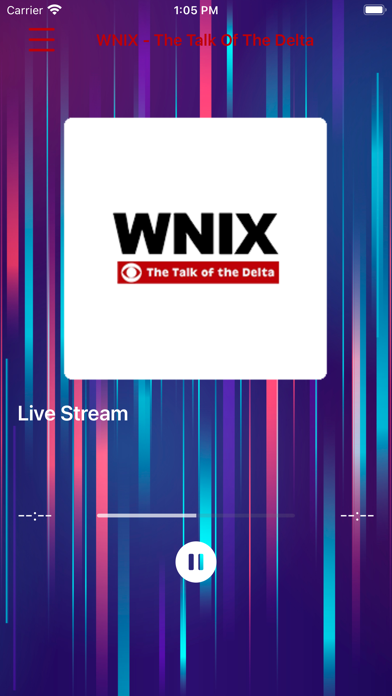 WNIX  101.1 Screenshot