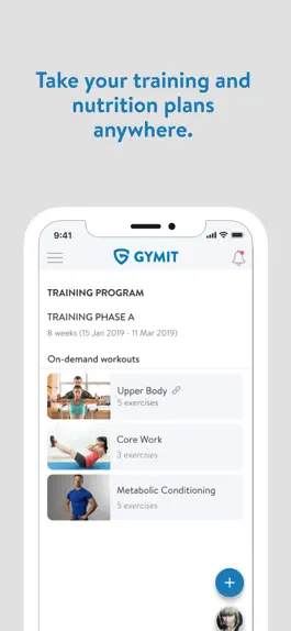 Game screenshot GymIt Fitness apk