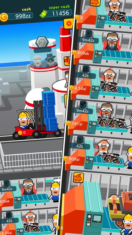 #6. Idle Arms Factory (iOS) Podle: GeePlus, Inc.