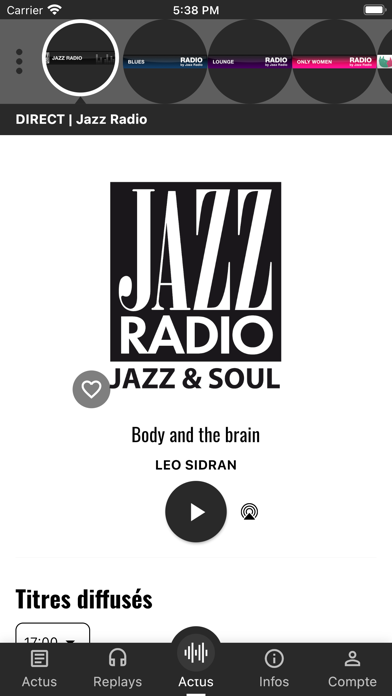 Jazz Radio Screenshot