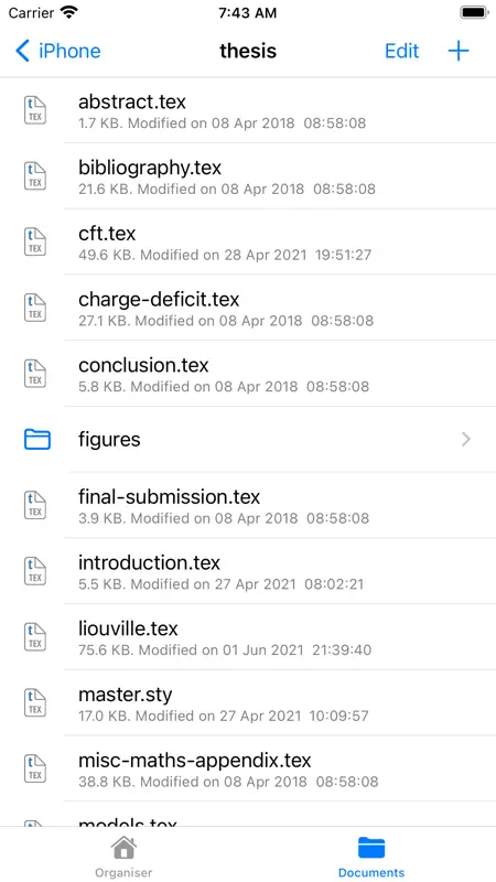 Texifier : LaTeX editor screenshot 3 of 10