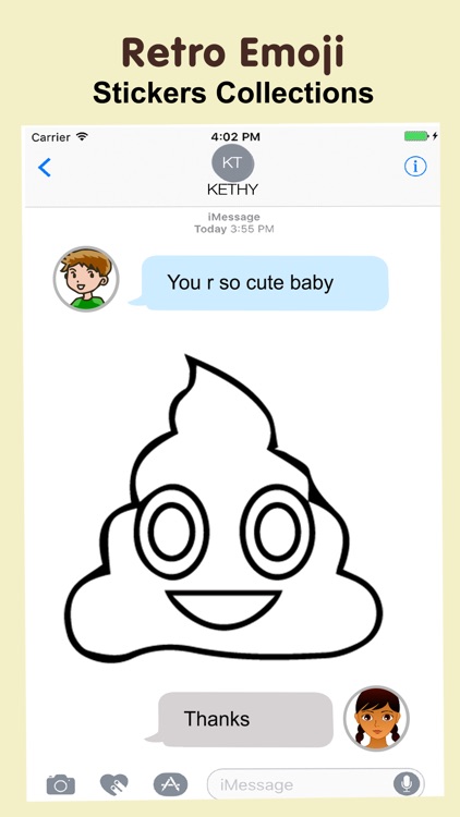 Retro Emoji Stickers Pack screenshot-3