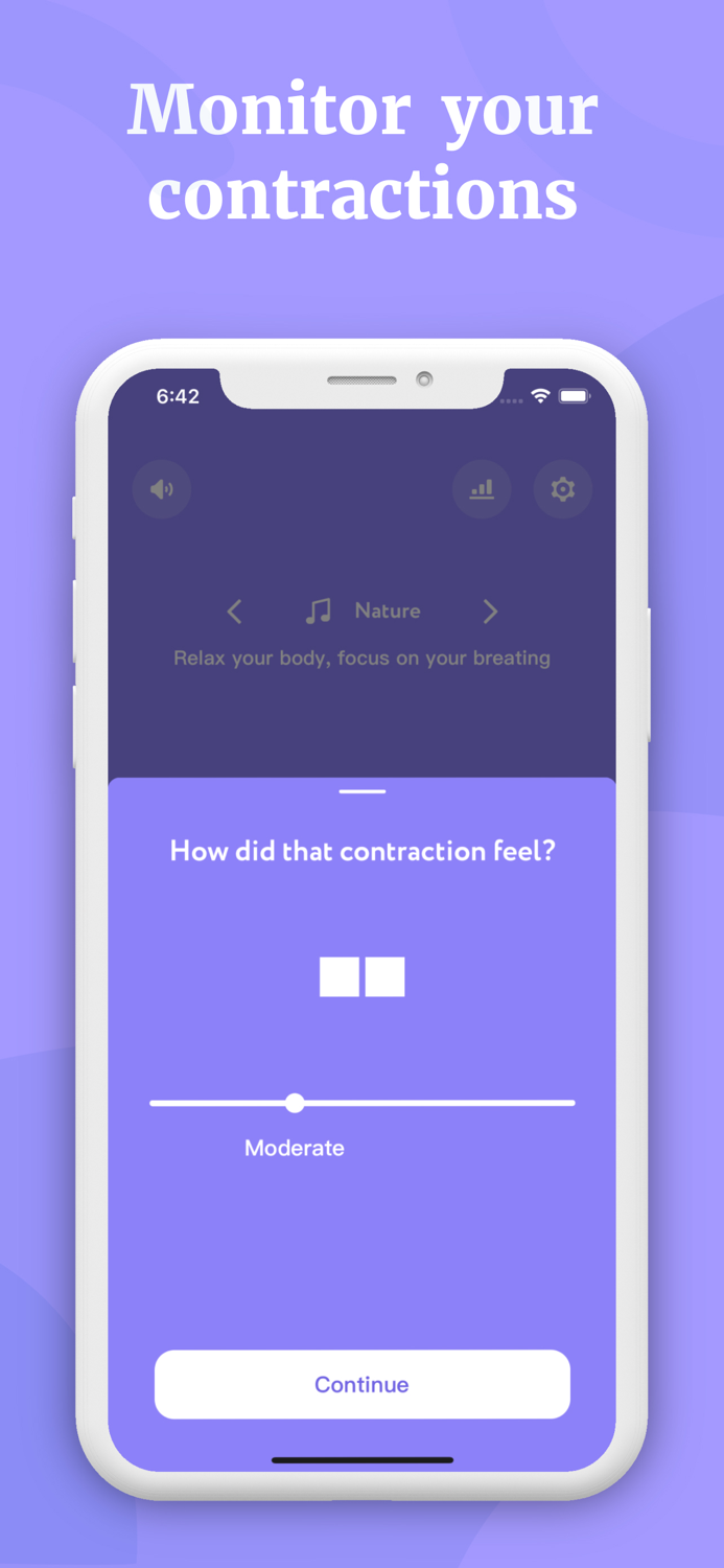 Soothing Contraction Tracker