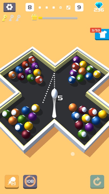 愤怒的小球：3D弹球模拟器 screenshot-9