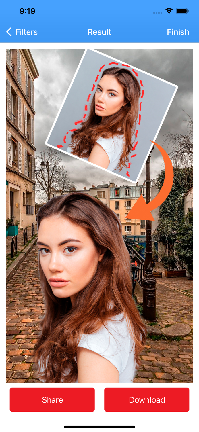 Cut and Paste Photo Editor