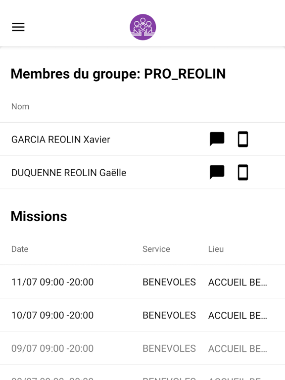 Screenshot #4 pour Reoliñ Equipes