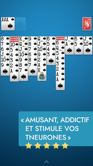 Screenshot #2 pour ⋆Spider Solitaire+