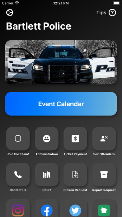 Bartlett Police Screenshot
