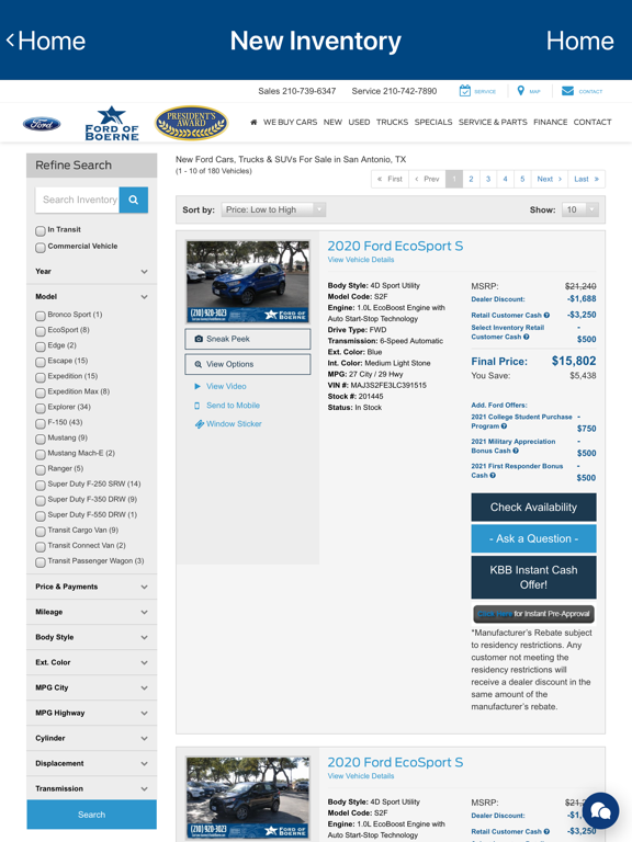 Screenshot #5 pour Ford of Boerne