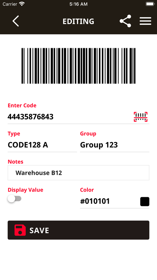 #5. QR-Code & Barcode Generator (iOS) 由: RedTracker LLC