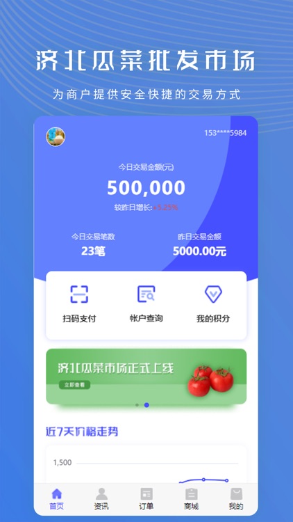 济北果蔬交易市场