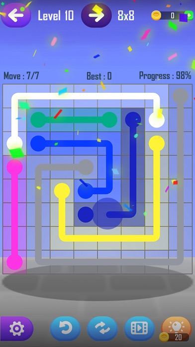 Line Puzzle Game-Color Connectのおすすめ画像4