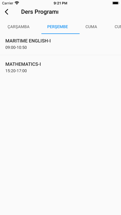 Piri Reis Üniversitesi Screenshot