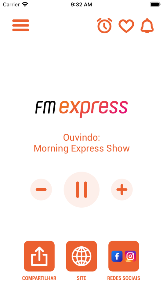 #1. FM Express (iOS) 由: Rede Pampa de Comunicação