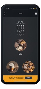 Cafe Chocolat screenshot #2 for iPhone