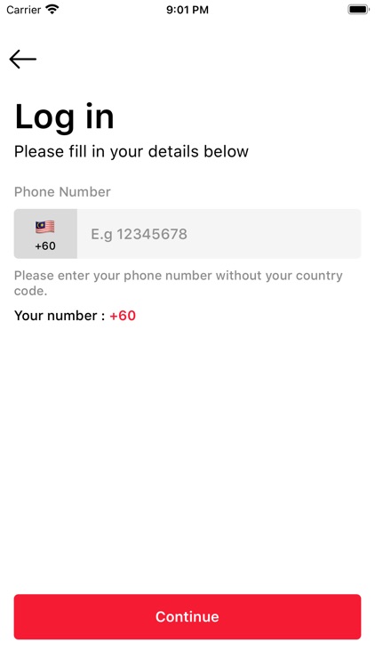 CILI Express Consumer App