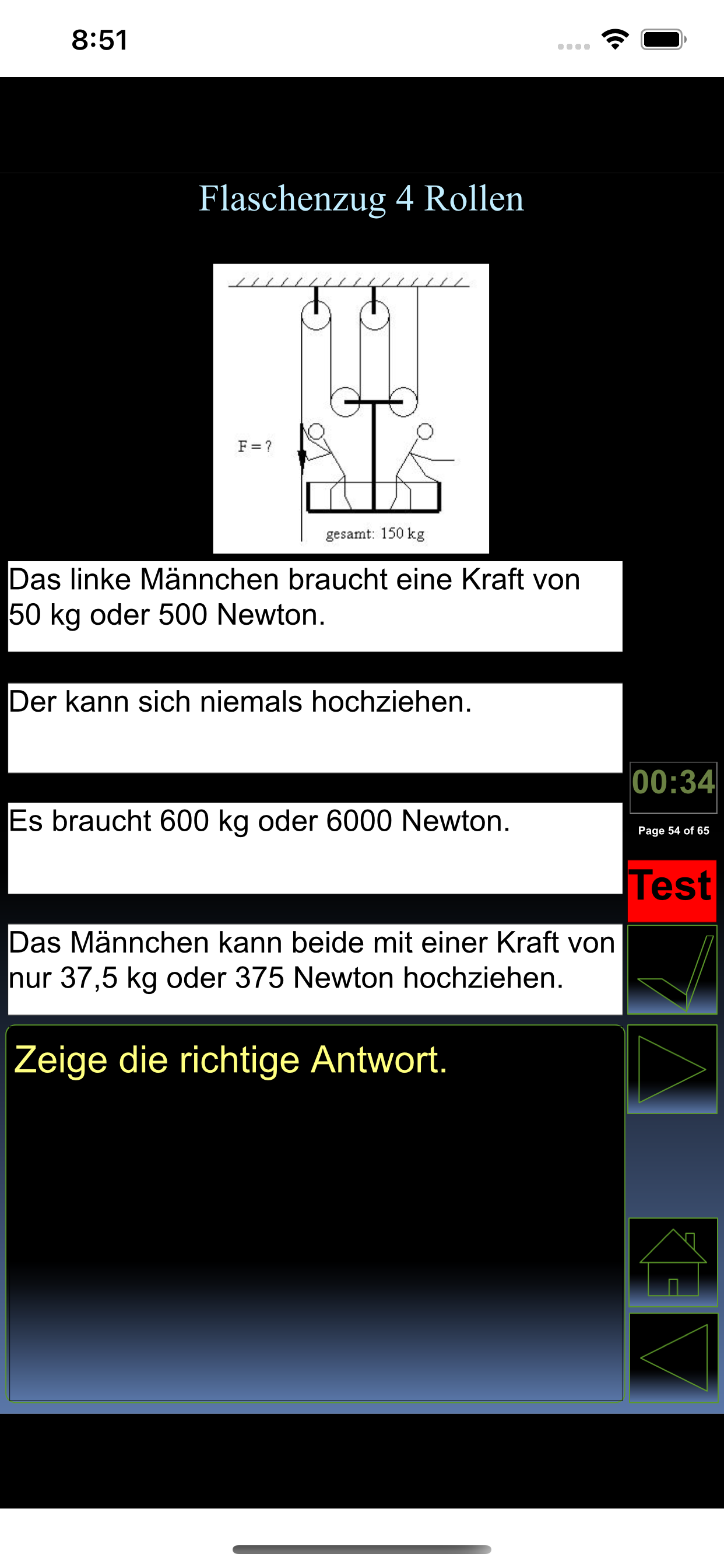 iPhysik 1 Quiz deutsch