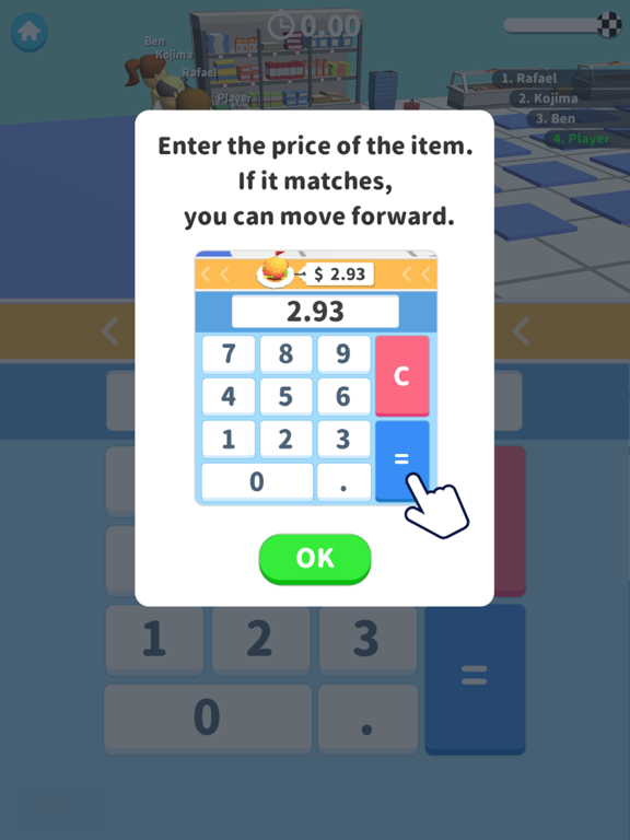 Cashier Race