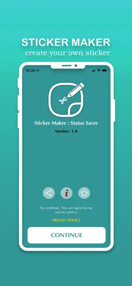 Game screenshot Sticker Maker : Status Saver mod apk