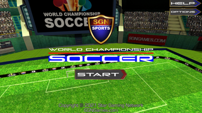 World Championship Soccer Screenshot