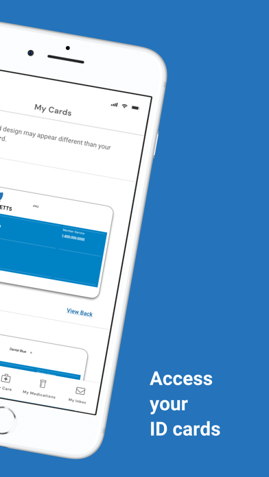 BCBSMA MyBlue Member App Screenshot