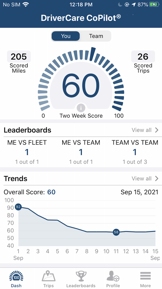 #1. DriverCare CoPilot® (iOS) Με: CEI Group