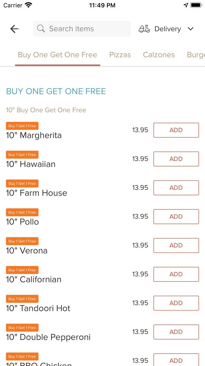 Luigis Pizza and Pasta