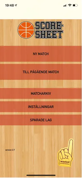 Game screenshot Basketball scoresheet mod apk