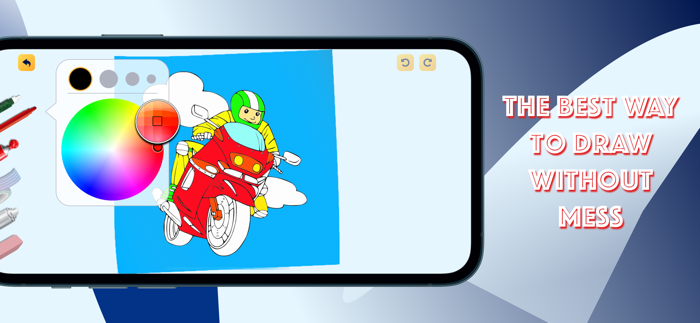 Boys Coloring Book. Draw on go