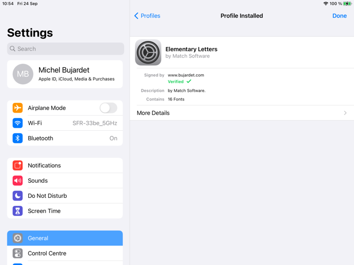 Elementary Letters  Fonts