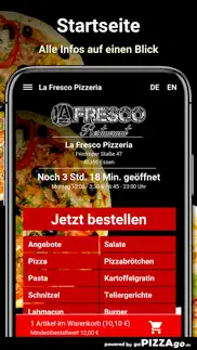 la fresco pizzeria essen iphone screenshot 2