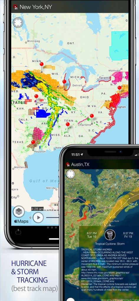Radar Sky - NOAA Weather Radar - Weather App | MWM