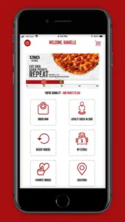 uno pizzeria and grill iphone screenshot 2