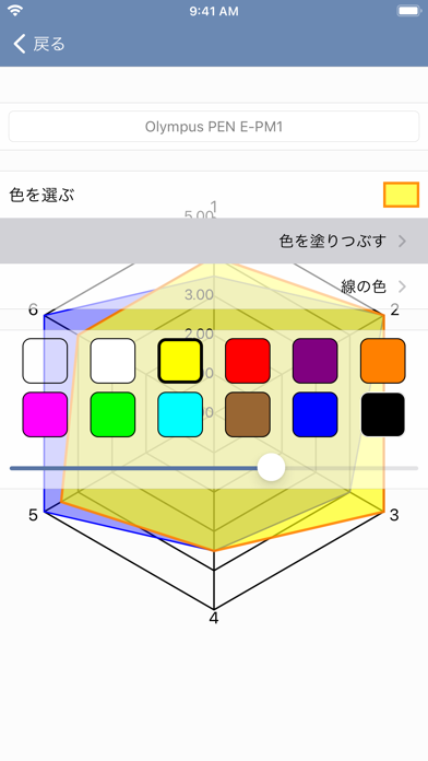 SpiderChart 3.0 screenshot1