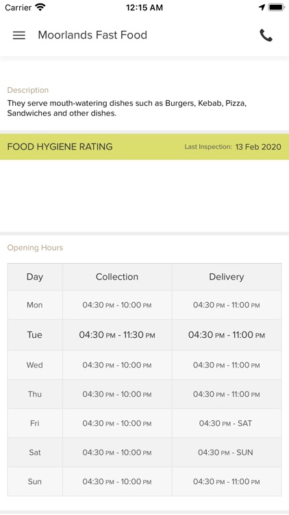 Moorlands Fast Food screenshot-3