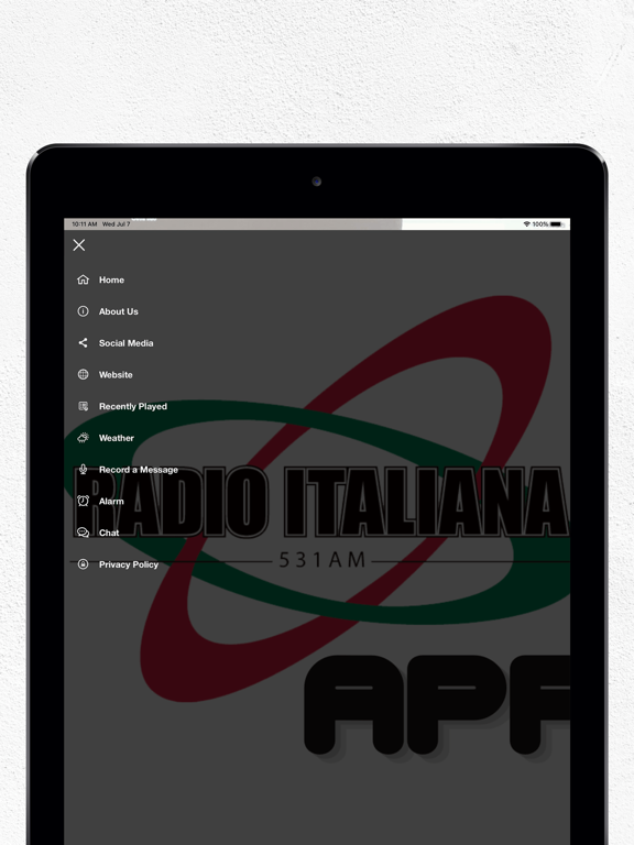 Screenshot #6 pour Radio Italiana 531 app
