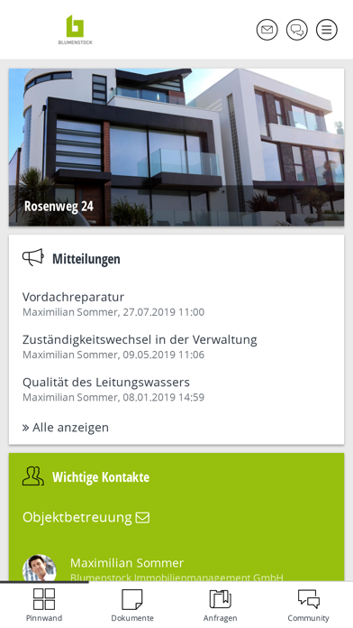 BLUMENSTOCK Screenshot