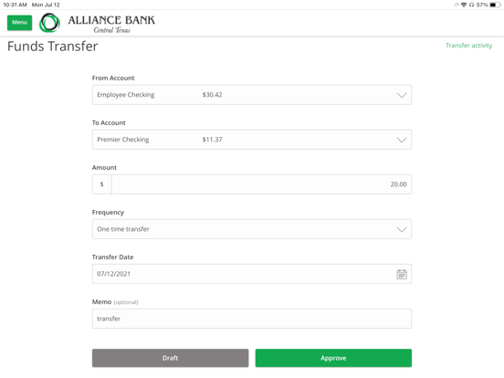 Screenshot #6 pour Alliance Bank Central Texas