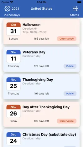 Game screenshot All Holidays: Around the world apk