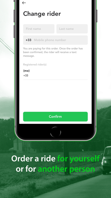 Caocao – chauffeurs VTC Paris Screenshot