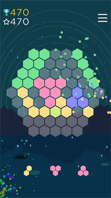 Hex Beehive-hexagon puzzle 10! Screenshot