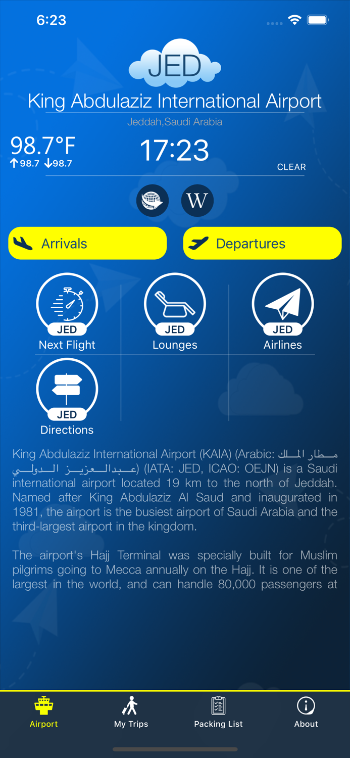 Jeddah Airport Info  Radar