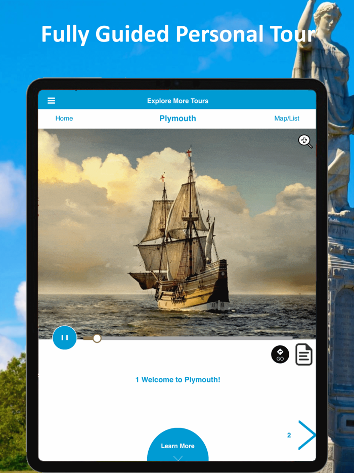 Plymouth MA Audio Tour Guide