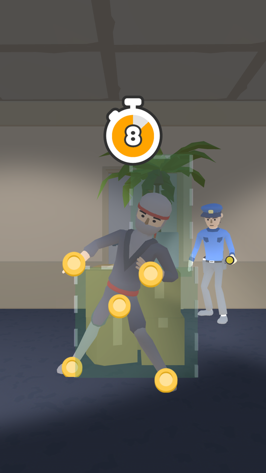 #2. Pose Thief (iOS) 由: MIDPOLY OYUN YAZILIM TASARIM DANISMANLIK HIZMETLERI VE TICARET ANONIM SIRKETI