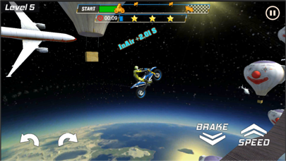 Super Moto Sky Stunt Racing 3D Screenshot