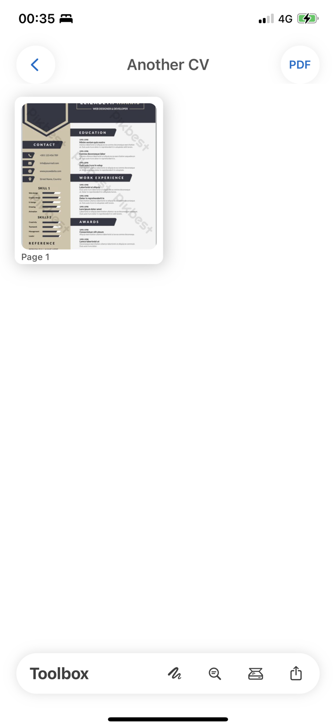 PDF Maker Image to Text