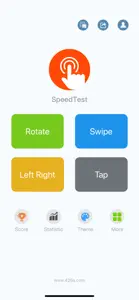 Action Speed Test screenshot #1 for iPhone