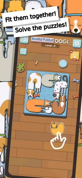 Game screenshot Snuggle Puzzle Dogs Edition apk